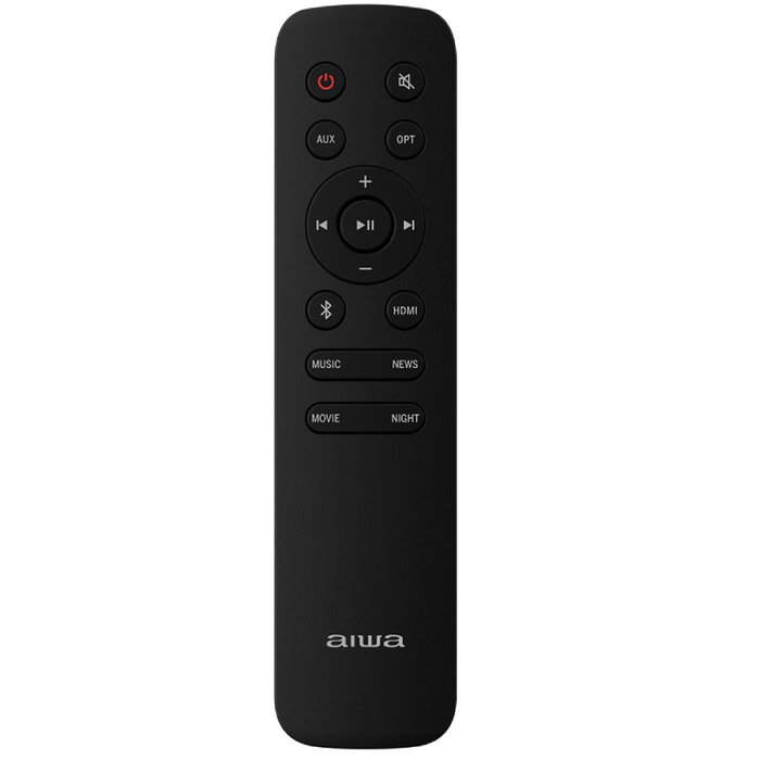 Aiwa HE-950BT Barra de Sonido 2.0 Canales 60W Negro